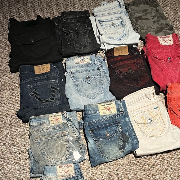LOT of true religion jeans - Picture 1 of 6